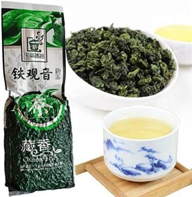 250g de thé Oolong chinois Tikuanyin Thé Vert Anxi Tie Guan Yin Naturel Bio