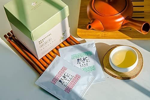DLIC TEA Sachets de thé de Taïwan 3g x 12 unités Thé Oolong Alishan Qingxin