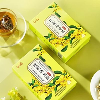 Jopwkuin Sachets de thé Oolong, sachets de Tisane piquante désaltérante traditionnellement fabriqués pour étudier pour Adultes
