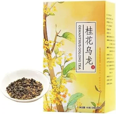 Lot de 20 Sachets de thé Oolong, Boisson Infusée au thé aux Fruits Trempée dans de L&rsquo;eau Individuellement Petit Paquet Triangle Sachet de thé infusé à Froid Facile à Transporter