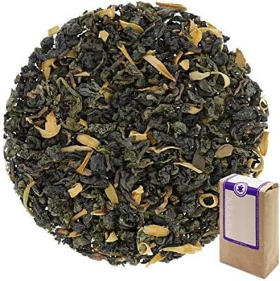 N° 1386: Thé oolong « Fleur de mandarin » – feuilles de thé – 100 g – GAIWAN® GERMANY – oolong de Chine, mandarine