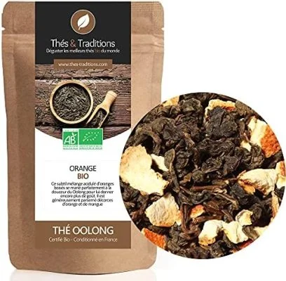 Oolong Bio Orange | Sachet 100g vrac | ★ Certifié Agriculture biologique ★