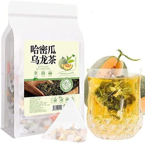Plant Gift Hami Melon Oolong Tea Bags 8.81oz (10g*25bags), thé Oolong, cantaloup sec, Chine pure et naturelle, mélange de santé de thé, mélange de thé de fleur 250g 哈密瓜乌龙茶 Plant Gift Hami Melon Oolong Tea Bags 8.81oz (10g*25bags), thé Oolong, cantaloup sec, Chine pure et naturelle, mélange de santé de thé, mélange de thé de fleur 250g 哈密瓜乌龙茶