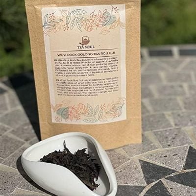 Tea Soul Thé Wuyi Rock Rou Gui Thé Oolong chinois de haute qualité Paquet de 50 gr Tea Soul