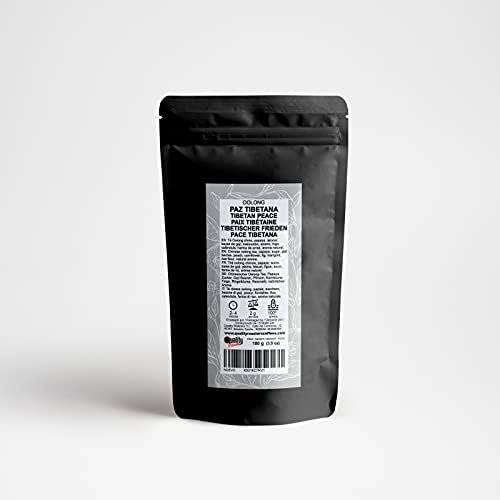 Thé Oolong. Paix Tibétaine. Mélange. Avec thé oolong, papaye, baies de goji, souci, bleuet, pêche et figue. Haute qualité. Antioxydant. Diurétique. 100 g. Thé Oolong. Paix Tibétaine. Mélange. Avec thé oolong, papaye, baies de goji, souci, bleuet, pêche et figue. Haute qualité. Antioxydant. Diurétique. 100 g.