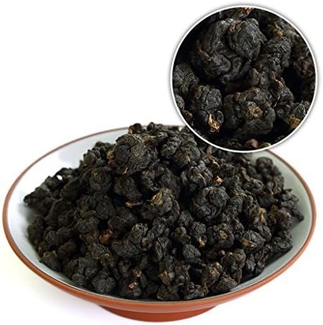 GOARTEA Thé Oolong Taïwan Black Oolong Tea Loose Leaf 250g / Supreme Taiwan Black Tea – Honey Flavour Taiwan Oolong Tea – High Mountain Oolong Thé – Guifei Oolong Black Tea