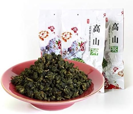 GOARTEA Thé Oolong Taïwan Milky Thé vert Oolong Tea Loose Leaf 30pcs 8g Supreme Milk Oolong Tea Taiwan Tea – Milk Oolong Green Tea – High Mountain Alishan Jin Xuan Oolong Thé