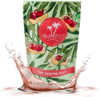 Islandtea- Thé ventre plat – Thé et infusion – Parfum Cerise citron – 100g