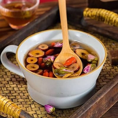 Thé parfumé, Rose Rouge Individuel 10 Counts Chinese Wolfberry Red Date Brown Sugar Ginger Tea 150g pour Cadeaux