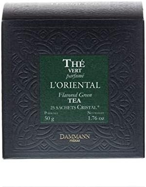 Thé vert L&rsquo;Oriental- Boîtes 25 sachets Cristal / Les Thés Verts