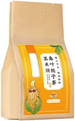 Tisane Naturelle, Thé Parfumé, Thé Combiné à la Feuille De Lotus De Maïs, 150 G 30 Comptes, Mélange Apaisant Pour la Relaxation Et la Désintoxication