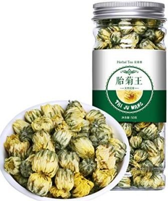Tisane chinoise Fleur Fruit Thé Rose Thé Soie Dorée Chrysanthème Embouteillé Nouveau thé parfumé Soins de santé Fleurs thé Healthy Green Food (50g Chrysanthemum)