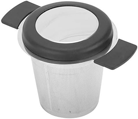 Weikeya Filtre à thé Passoire à thé Amovible avec poignée Anti-Chaleur en Acier Inoxydable pour pour thé Oolong