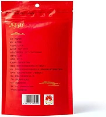 Thé Dahongpao, 65 g de thé rouge chinois doux et parfumé pour le bureau