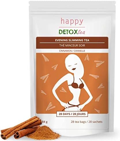 Thé et infusion Minceur Cannelle – Happy Detox Tea – Cure minceur de 4 semaines – 28 sachets Thé et infusion Minceur Cannelle – Happy Detox Tea – Cure minceur de 4 semaines – 28 sachets