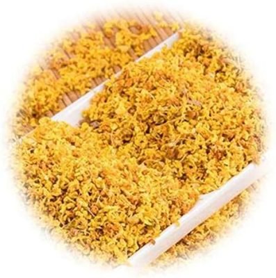 Tisane chinoise Thé de fleurs d&rsquo;osmanthe sucré Nouveau thé parfumé Thé vert de qualité supérieure Aliments verts santé Soins de santé Fleurs thé (500)