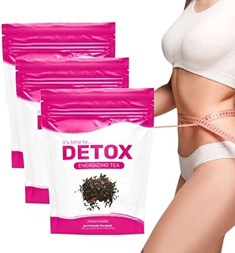 holexty Thé détox Lulutox entièrement Naturel, Meilleur thé Lulutox Detoxs, thé Lulutox entièrement Naturel, Réduit Les ballonnements, soutient Le métabolisme, favorise la santé, 28 pièces/Sac