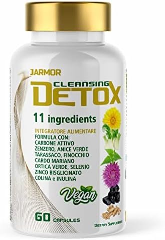 Detox 60 Gélules Puissant Pour Le Foie Et Colon | Detoxificant Artichaut Et Chardon Marie | Ventre Plat | Jarmor Detox 60 Gélules Puissant Pour Le Foie Et Colon | Detoxificant Artichaut Et Chardon Marie | Ventre Plat | Jarmor