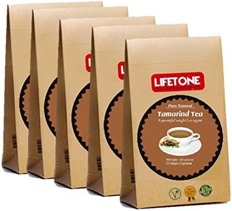 Thé au tamarin|Source de HCA|Thé Minceur Detox|Perte de poids|Diet thé|80 sachets de thé