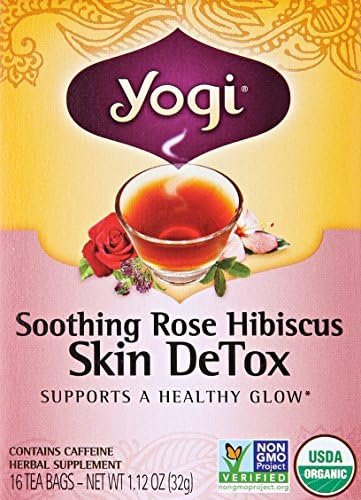 Yogi Tea, Thé Detox pour la Peau, 16 sachets de thé, 1,12 oz (32 g)