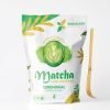 Thé Matcha japonais. Poudre 100% naturelle, meilleure qualité. Grade CEREMONIAL 50G + cuillère en bambou inclus