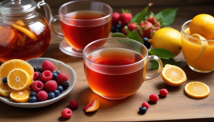 Comment faire du thé parfumé infusé aux fruits parfait