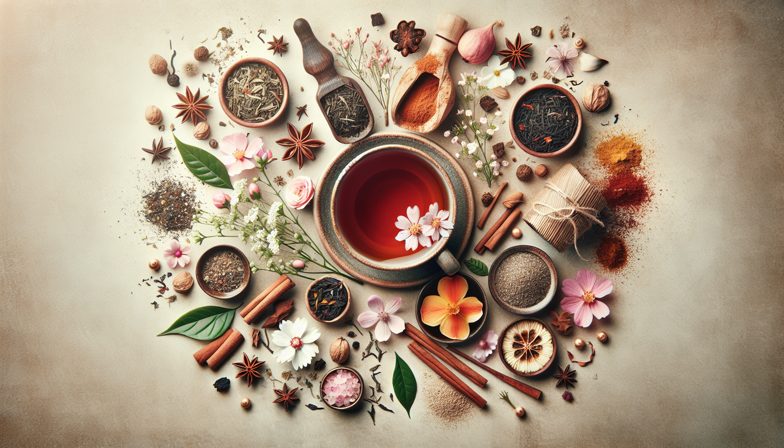 Le Guide Ultime des Additifs Naturels pour le Thé : Épices, Fleurs, et Fruits