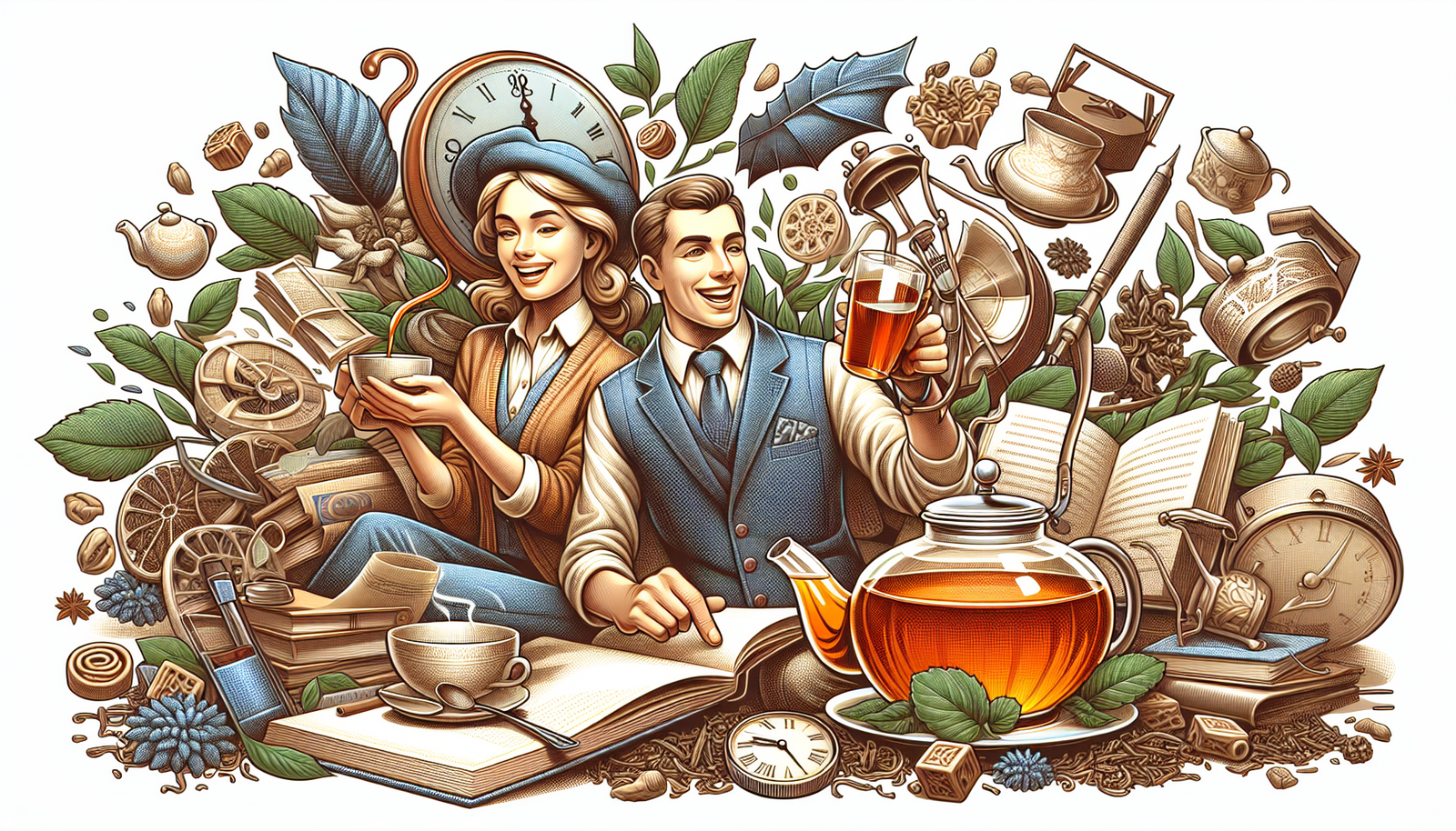 Le Thé dans la Littérature et le Cinéma : Analyse et Références