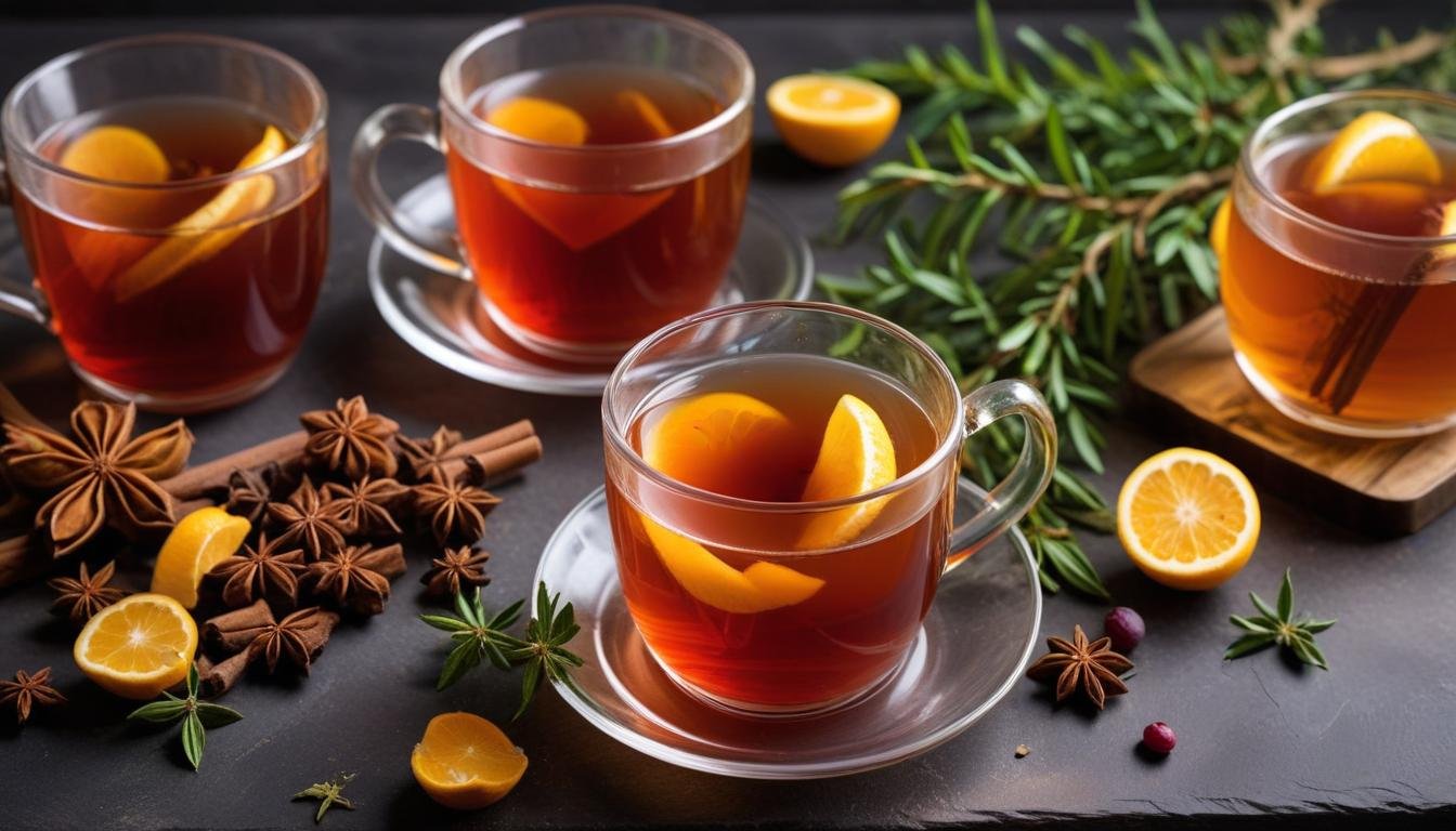 Les meilleures recettes de thés froids au thé parfumé