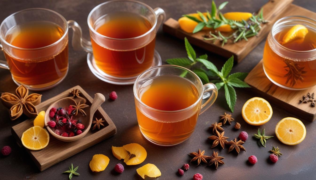 Les meilleures recettes de thés infusés au thé parfumé