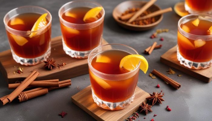 Recettes de cocktails au thé rooibos
