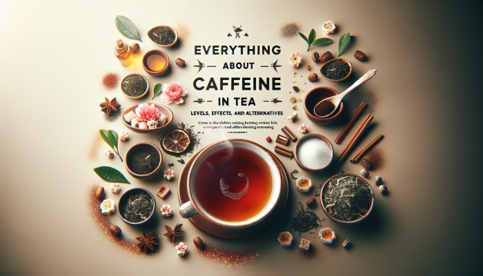Tout Savoir sur la Caféine dans le Thé : Taux, Effets, et Alternatives
