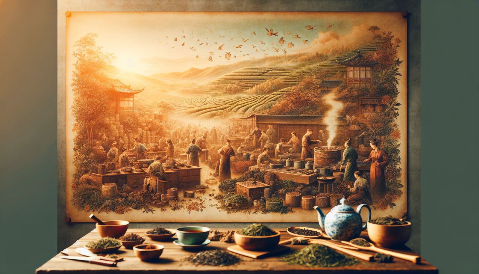 Tout Savoir sur la Torréfaction du Thé : Technique et Influence sur le Goût